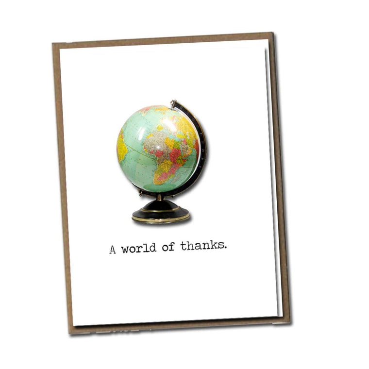 World of Thanks Card