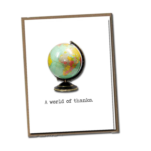 World of Thanks Card - Library of Congress Shop